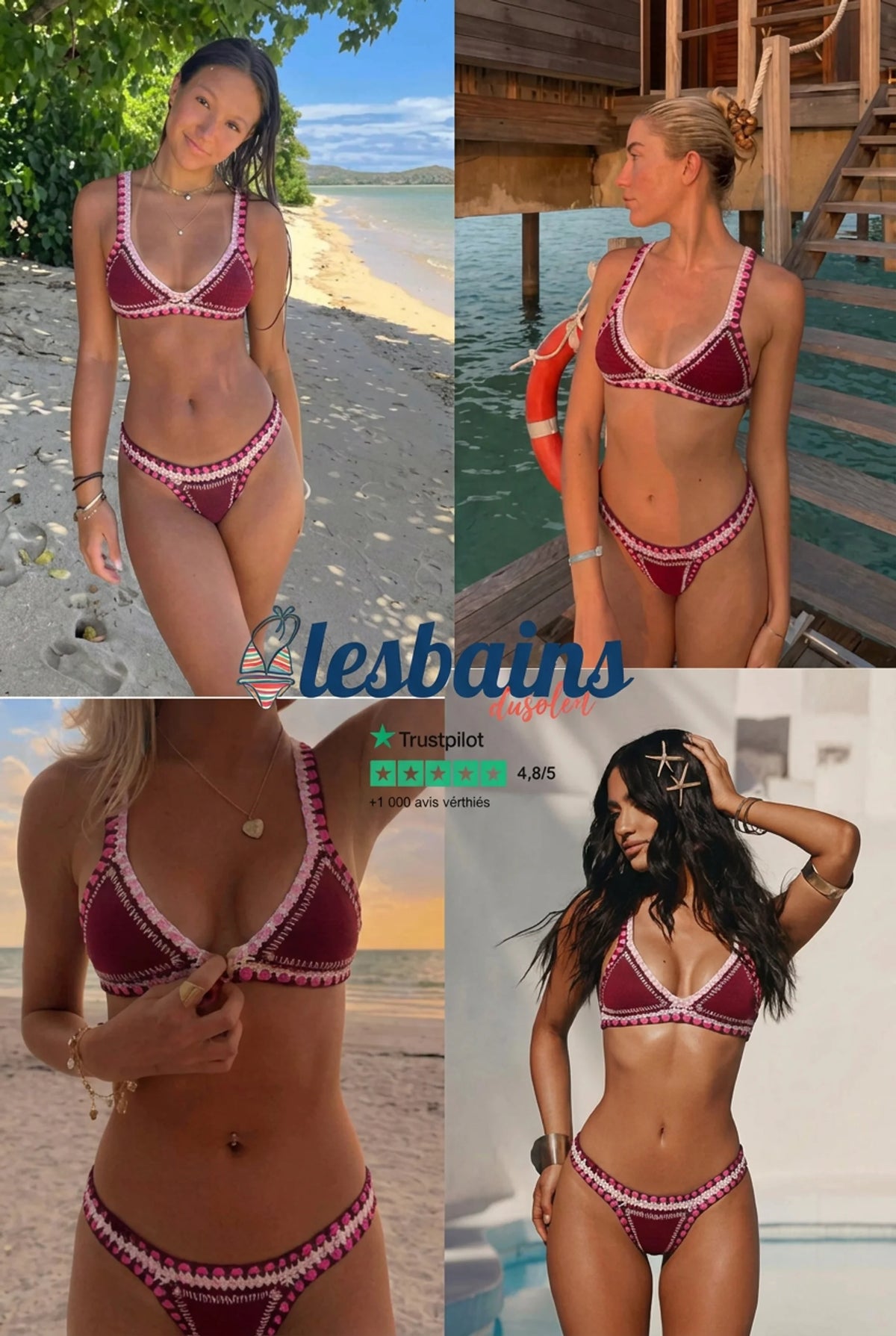 Berry top + bottom set